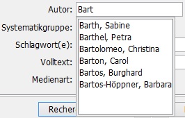 Autoren-Auswahl